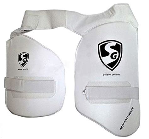 SG Test Pro White Thigh Pad Adult RH (Combo) : Amazon.in: Sports ...