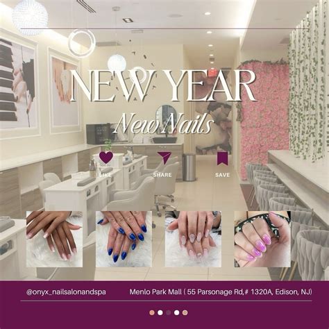 Onyx Nail Salon & Spa | New year, new goals, and nails to match 💫💅 Book ...