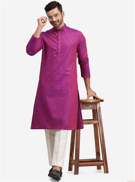 Pink Kurta for Men – The Kurta Company