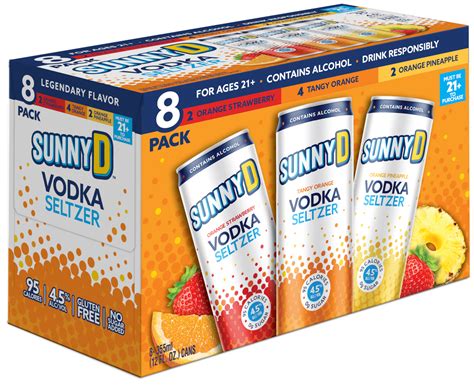 SunnyD releasing variety pack with 2 new fruity flavors of hard seltzer - mlive.com