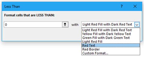 Image result for Excel Conditional Formatting Red Green