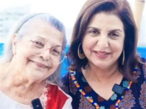 Farah Khan Mother Death: फराह खान की मां का हुआ निधन, दो हफ्ते पहले ...
