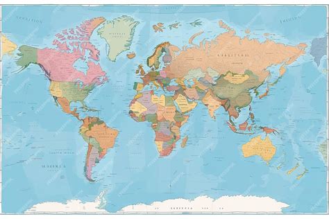 World Map with Every Country 的图像结果