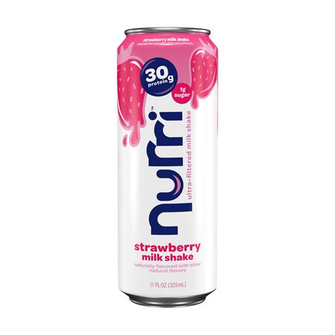 Nurri Ultra-Filtered Milkshake, 30g of Protein, Strawberry, 11 fl oz ...