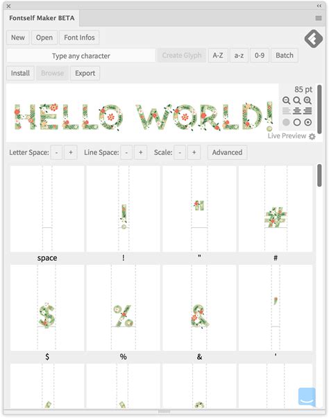 Image result for Fill Color Font Design