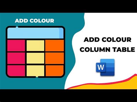Image result for Table Column with Color