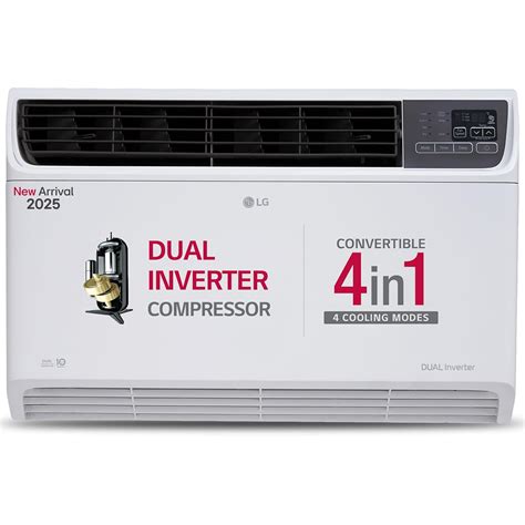 LG 1.5 Ton 5 Star DUAL Inverter Window AC (Copper, Convertible 4-in-1 ...