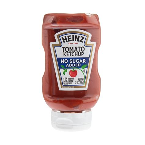 Heinz No Added Sugar Tomato Ketchup 369 g Online at Best Price | Lulu KSA