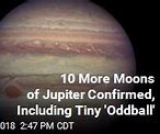 Image result for Jupiter’s moon count jumps