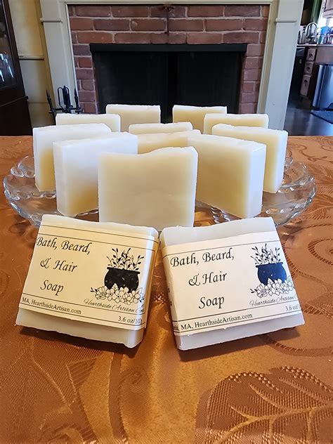 Bath, Beard, & Hair Soap – Hearthside Artisan Goods, LLC