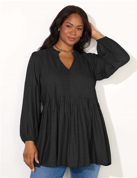 Women’s Long-Sleeved Tunics at M&S