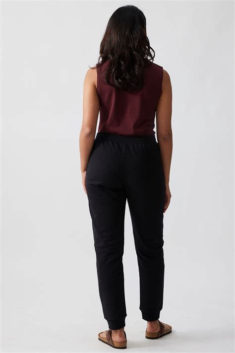 Women's Joggers | The Brushed Terry Joggers Carbon Black