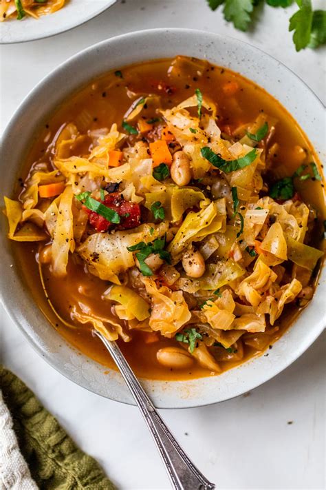 Vegetarian Cabbage Soup Recipes