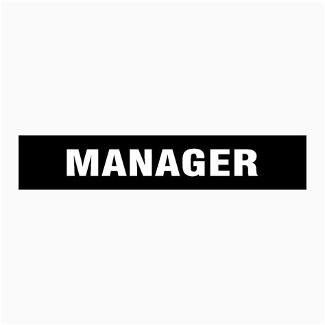 Manager Sign 的图像结果