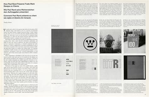 How Paul Rand presented logos to clients – Logo Design Love
