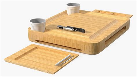 3D Bamboo Charcuterie Boards Set - TurboSquid 2076899