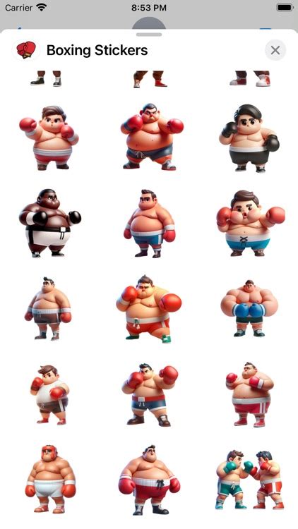 Image result for Real Boxing 2 Stickers
