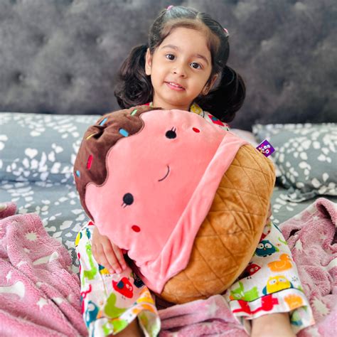 Buy Ice Cream Soft Toy Plushie (6 Months - 7 Years) on Snooplay India