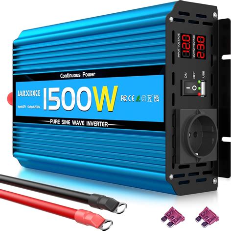 Convertisseur 12v 220v Pur Sinus 1500W/3000W Onduleur 12v 220v ...