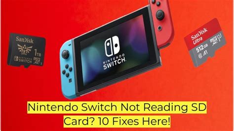 Image result for Nintendo Switch Error microSD Card