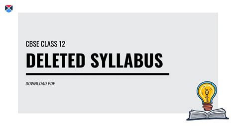 Physics Deleted Syllabus Class 12 的图像结果