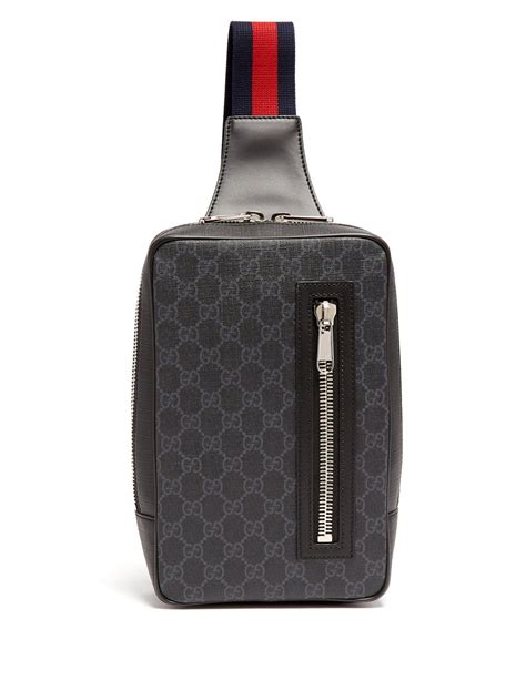 Mens Black Gucci Crossbody Bag at Henry Christie blog