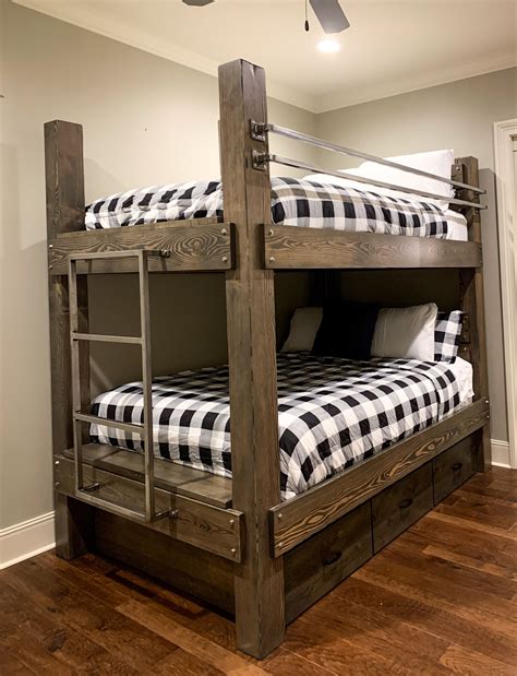 Queen Size Bunk Beds With Storage at Alexandra Donohoe blog