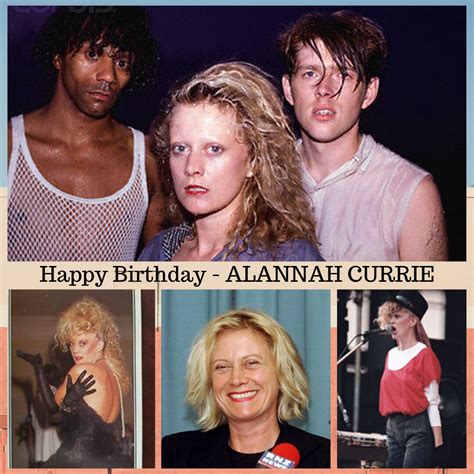'HAPPY BIRTHDAY - ALANNAH CURRIE' 1959, Born - Alannah Currie Vocals ...