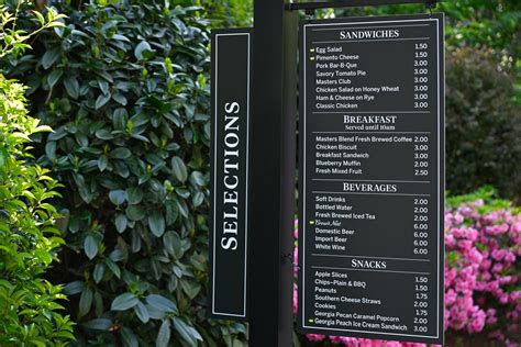 The Masters Concessions Menu: Savory Tomato Pie Makes Debut At Augusta ...