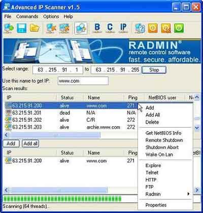 Image result for Scan IP