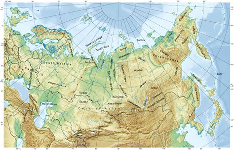 Geography Map Of Russia at Samantha Mcgavin blog