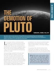 The demotion of Pluto - ePrints@APU