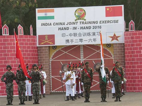 Joined forces - India, China join hands for military exercise | The ...