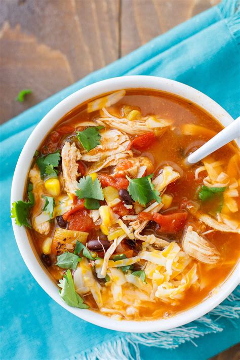 Instant Pot Chicken Taco Soup - Instant Pot Taco Soup