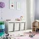 TROFAST storage combination with boxes, white/white, 99x44x56 cm ...