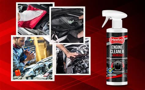Heebo Engine Cleaner & Degreaser Foam Spray 500ml | Used to remove Oil ...