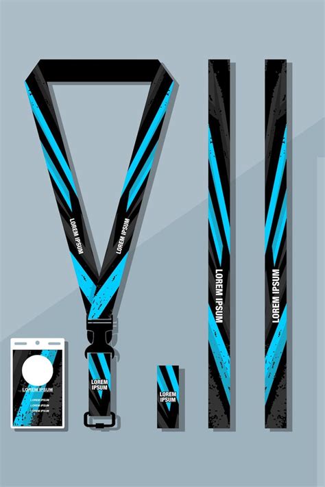 Lanyard template Vectors - Download Free High-Quality Vectors from ...