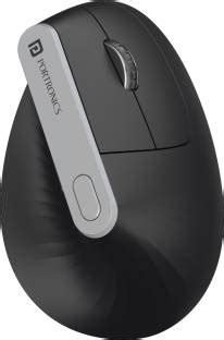 Portronics Toad Ergo Vertical Advanced Ergonomic Wireless Optical Mouse ...