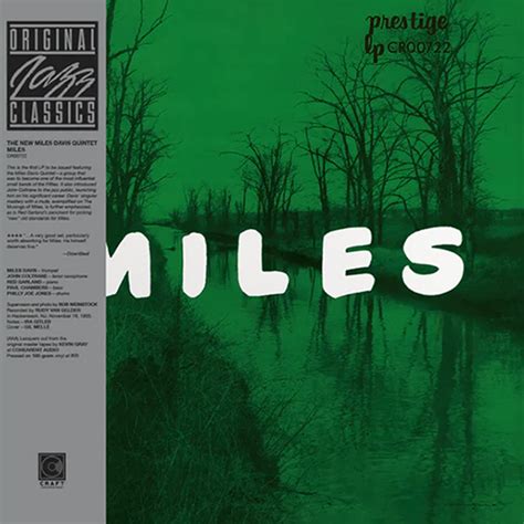 THE NEW MILES DAVIS QUINTET - Miles (Original Jazz Classics Series ...