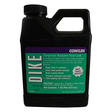 C&R Racing Antifreeze / Coolant Additive, Dike Stop Leak, 16 oz. Bottle