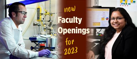 New Faculty Openings