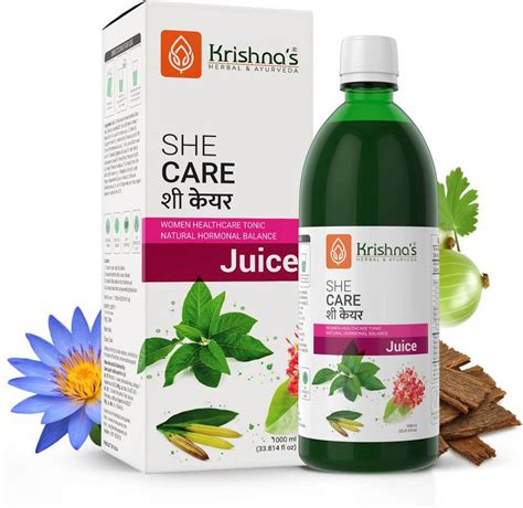 Krishna's Herbal & Ayurveda She Care Juice | Women Tonic Price in India ...
