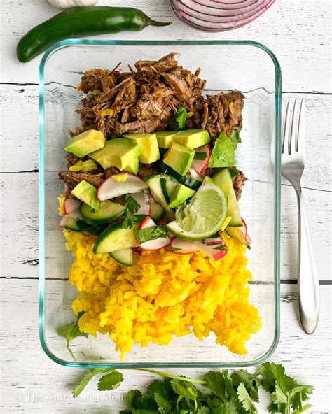 BARBACOA BEEF MEAL PREP - Nutritionist Mom