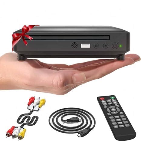 Mini DVD Player, All Region DVD CD/Disc Player for TV with HDMI/AV ...