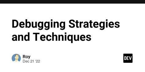 Image result for Debugging Strategies