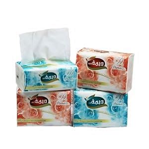 Dima Soft Facial Tissue Pack - Travel friendly Ultra-Soft 3-Ply Natural ...
