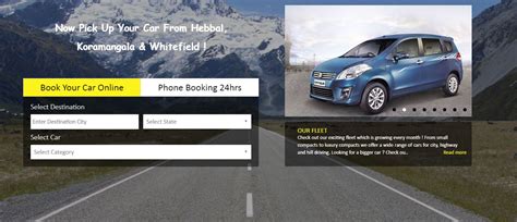 self drive cars in bangalore