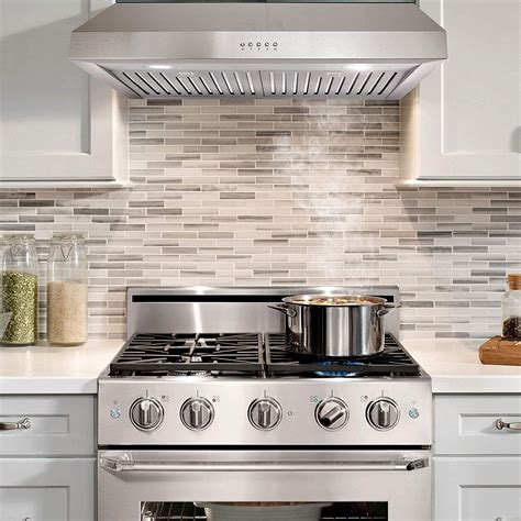 White Range Hood Vent at Porsha Britt blog