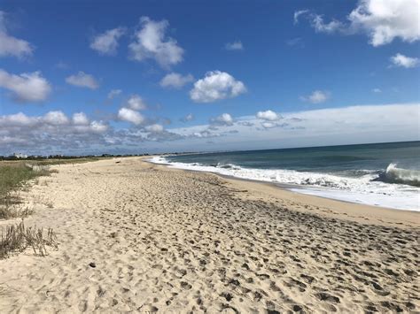 Boardwalk from cottage to Surfside beach.