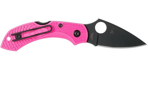 Spyderco Dragonfly 2 Pink Black S30V C28FPPNS30BK2 Pink Heals coltello ...
